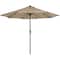 9ft. Solar Lighted Outdoor Patio Market Umbrella